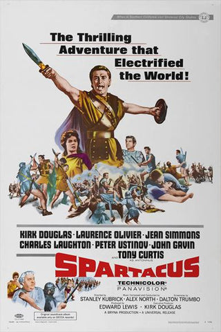 Spartacus 27 x 40 Movie Poster - Style B