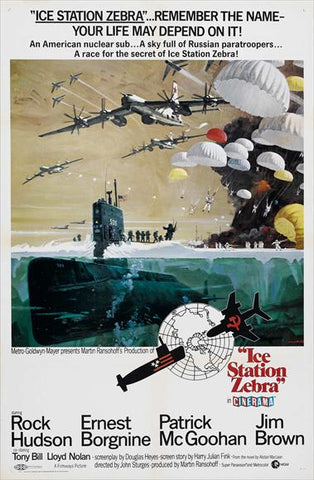 Ice Station Zebra 27 x 40 Movie Poster - Style C