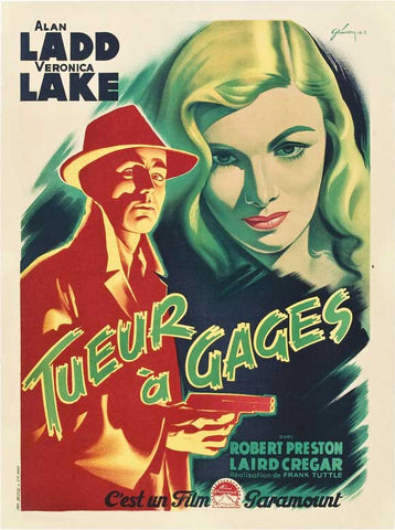 This Gun For Hire 27 x 40 Movie Poster - French Style A