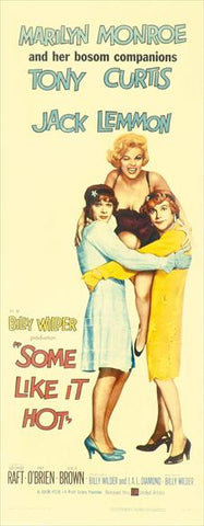 Some Like It Hot 14 x 36 Movie Poster - Insert Style B