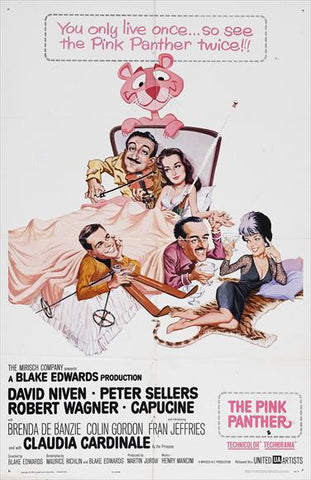The Pink Panther 27 x 40 Movie Poster - Style B