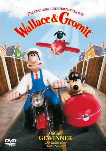 Wallace & Gromit: The Best of Aardman Animation 27 x 40 Movie Poster - German Style A
