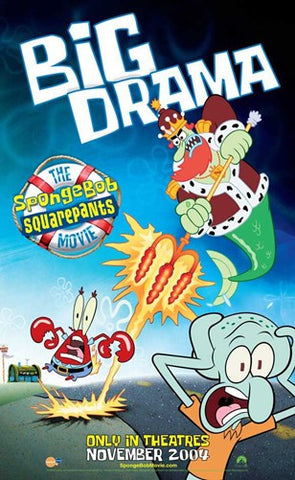 SpongeBob SquarePants Movie Poster Print