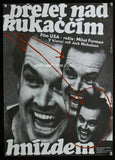 One Flew Over The Cuckoo's Nest 27 x 40 Movie Poster - Czechoslovakian Style A