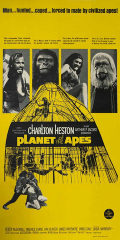 Planet of the Apes 27 x 40 Movie Poster - Style C