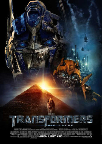 Transformers 2: Revenge of the Fallen 27 x 40 Movie Poster - German Style B