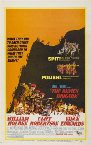 The Devil's Brigade 27 x 40 Movie Poster - Style C