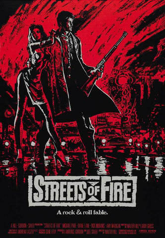 Streets of Fire 27 x 40 Movie Poster - Style C