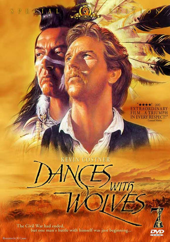 Dances With Wolves 27 x 40 Movie Poster - Style E