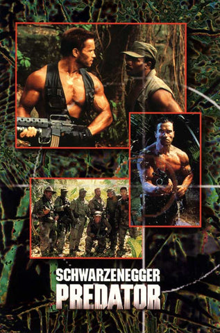 Predator 27 x 40 Movie Poster - Style F