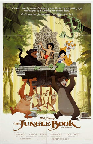 The Jungle Book 11 x 17 Movie Poster - Style D