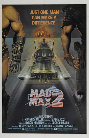Mad Max 2: The Road Warrior 27 x 40 Movie Poster - Style F