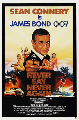 Never Say Never Again 27 x 40 Movie Poster - Australian Style A