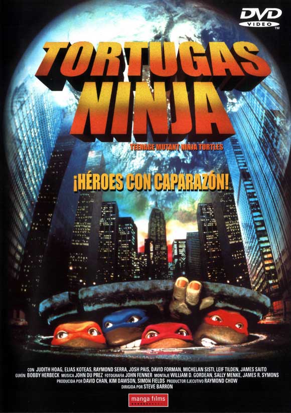 Teenage Mutant Ninja Turtles 11 x 17 Movie Poster - Spanish Style