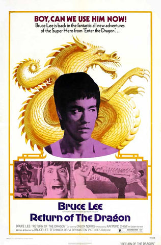 Return of the Dragon 27 x 40 Movie Poster - Style A