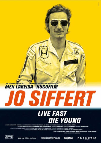 Jo Siffert: Live Fast - Die Young 11 x 17 Movie Poster - Swiss Style B