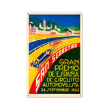 San Sebastian Metal Sign Wall Decor 12 x 18