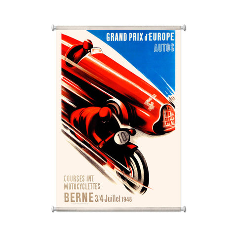 Europe Grand Prix Metal Sign Wall Decor 25 x 36