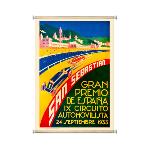 San Sebastian Metal Sign Wall Decor 25 x 36