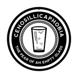 Cenosillicaphobia Metal Sign Wall Decor 14 x 14