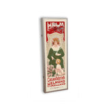 Helm Cocoa Metal Sign Wall Decor 12 x 36