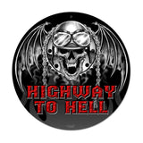 Highway to Hell Metal Sign Wall Decor 14 x 14