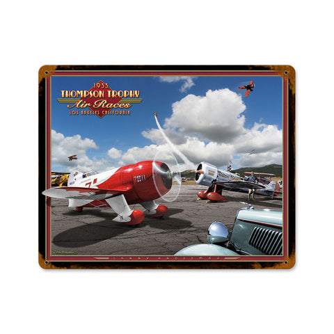 Air Races 1933 Metal Sign Wall Decor 15 x 12