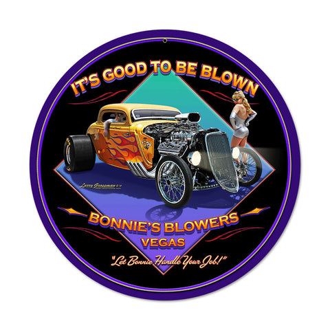 Good to be Blown Metal Sign Wall Decor 14 x 14