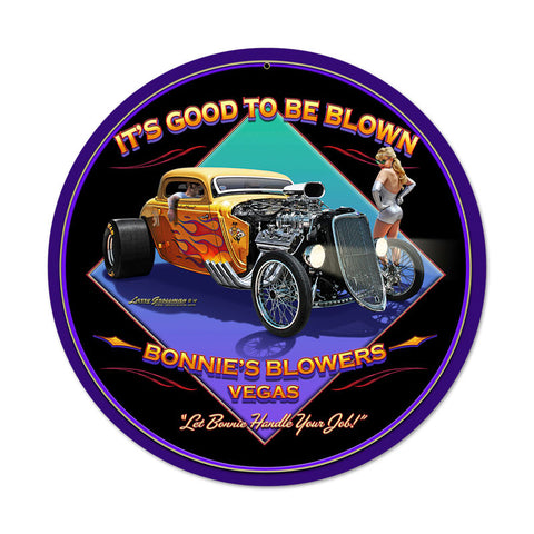 Good to be Blown Metal Sign Wall Decor 28 x 28