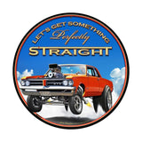 GTO Metal Sign Wall Decor 14 x 14