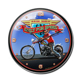 Ride Hard Metal Sign Wall Decor 14 x 14