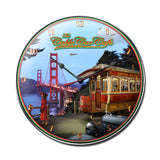 Cable Car Metal Sign Wall Decor 14 x 14