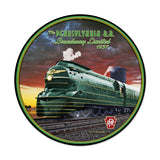Pennsylvania Rail Road Metal Sign Wall Decor 14 x 14