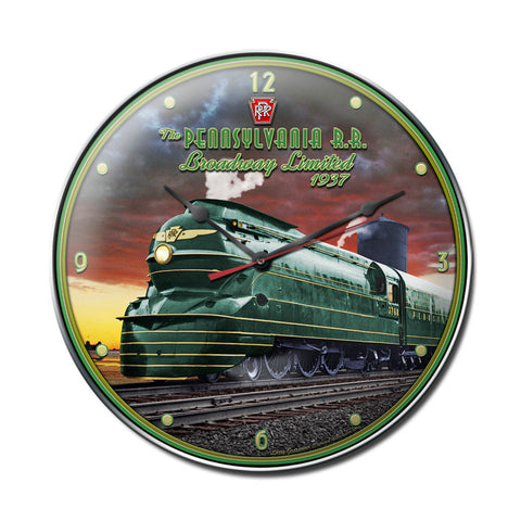 Pennsylvania Rail Road Metal Sign Wall Decor 14 x 14