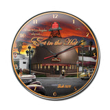 Brown Derby Metal Sign Wall Decor 14 x 14