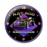 Rat Rod Renegade Metal Sign Wall Decor 14 x 14