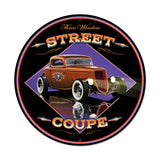 Street Coupe Metal Sign Wall Decor 28 x 28