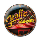 Frolic Room Metal Sign Wall Decor 14 x 14