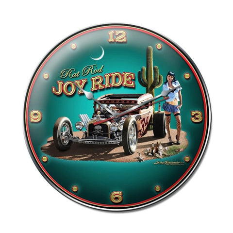 Rat Rod Joy Ride Metal Sign Wall Decor 14 x 14