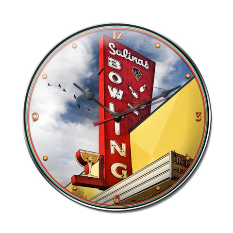 Salinas Bowl Metal Sign Wall Decor 14 x 14