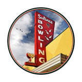 Salinas Bowl Metal Sign Wall Decor 14 x 14
