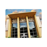 Water Light Power Metal Sign Wall Decor 15 x 12