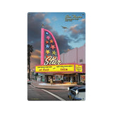 Star Theatre Metal Sign Wall Decor 12 x 18
