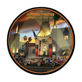Chinese Theatre Metal Sign Wall Decor 14 x 14