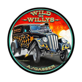 Wild Willys Metal Sign Wall Decor 28 x 28