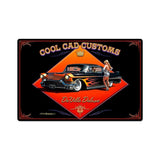 Cool Cad Metal Sign Wall Decor 18 x 12