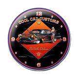Cool Cad Clock Metal Sign Wall Decor 14 x 14