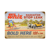Whiz Metal Sign Wall Decor 18 x 12