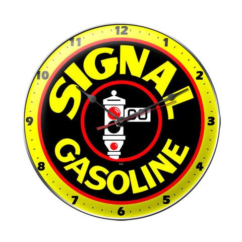 Signal Gas Metal Sign Wall Decor 14 x 14