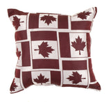 All Over Canadien Flag Outdoor Pillow
